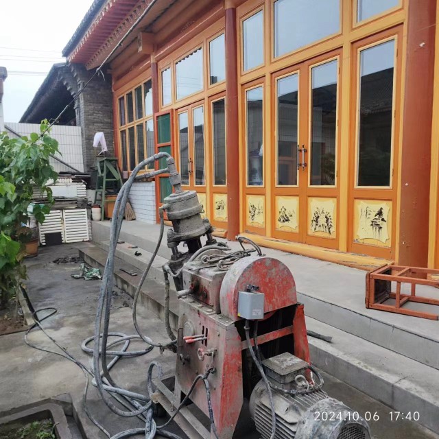逊克房屋地基沉降注浆加固施工